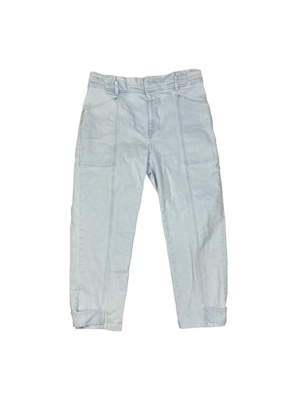 A.L.C. Light Blue Cargo Tapered Pants